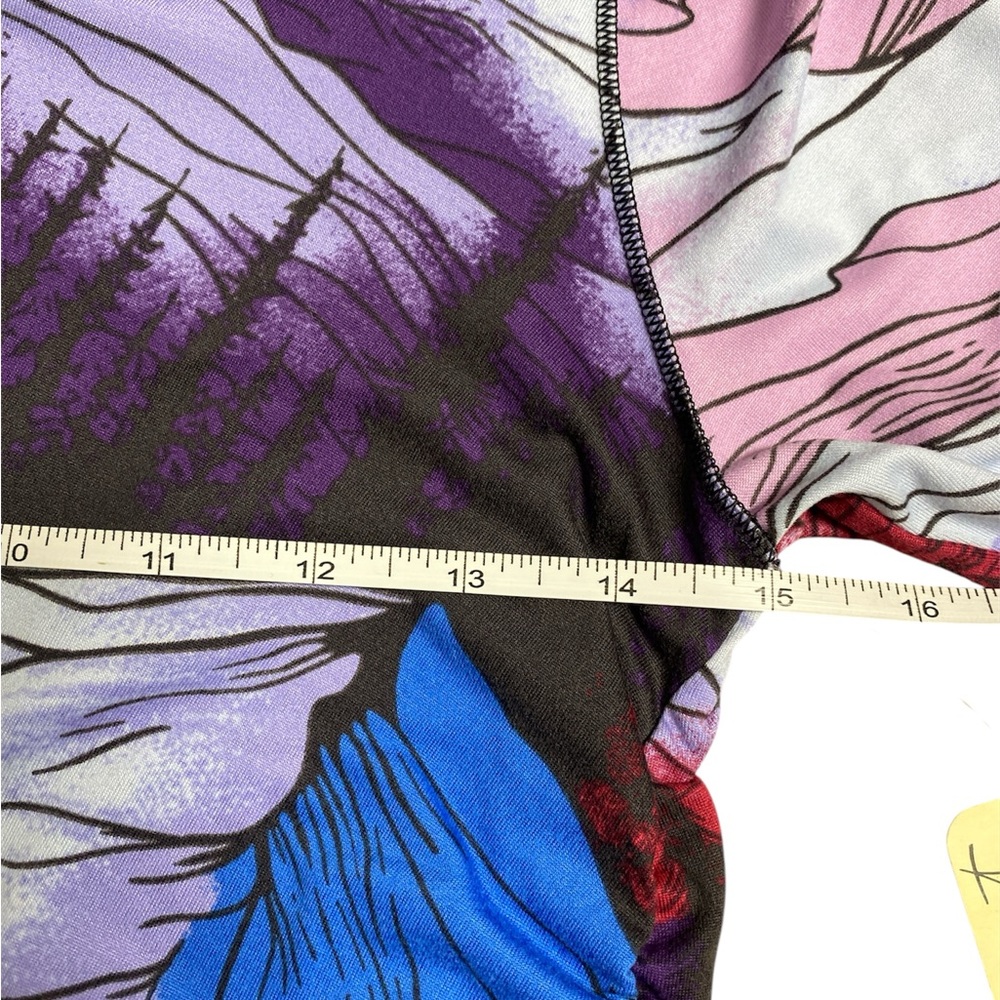FP Movement by Free People Right On Run Multicolor Graphic Long Sleeve Tee - Picture 4 of 9